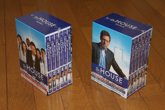 HOUSE DVD box!!